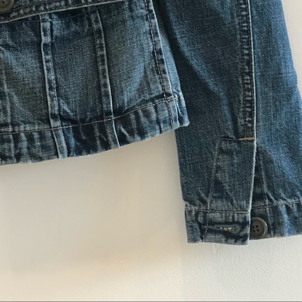 Lucky Brand Denim Jean Jacket with Pockets Blue - Picture 5 of 8